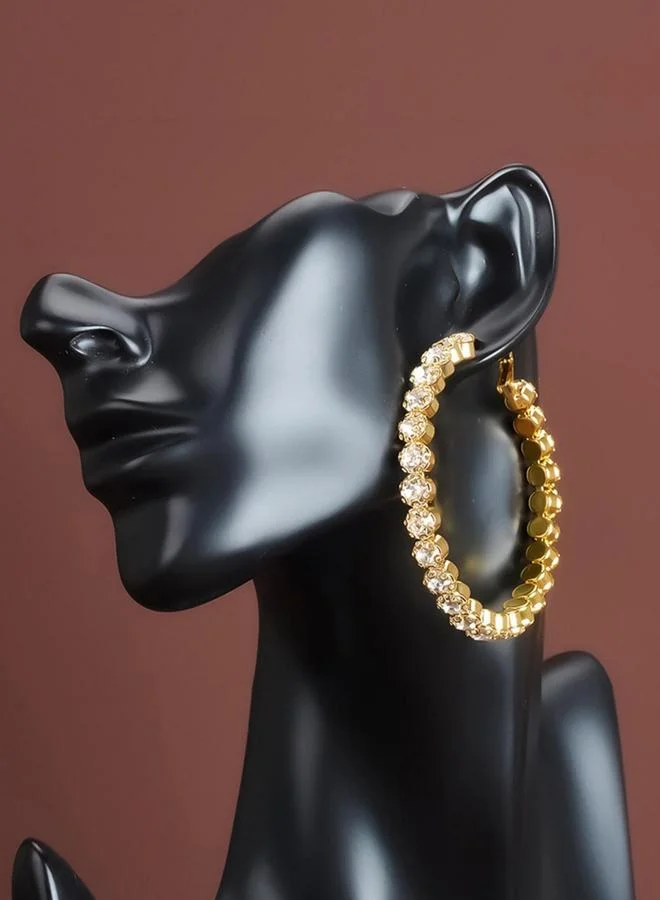 Take Two Embellished Rhinestone Earrings